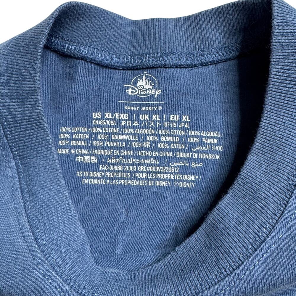 Disney Parks Disneyland Spirit Jersey - Navy & Gold Mickey Mouse - Size XL - Picture 9 of 10